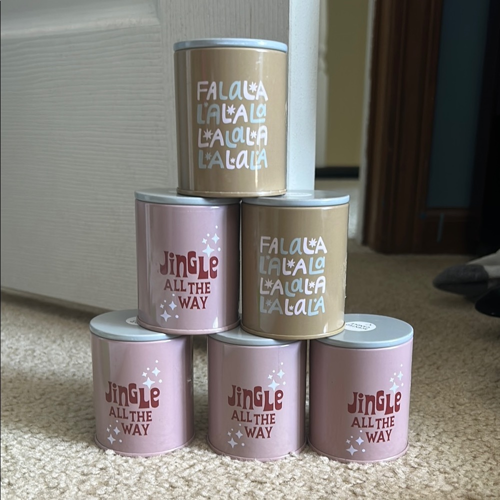 Festive Holiday Candles